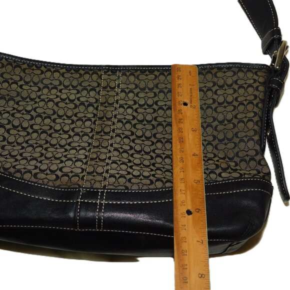 Coach F10945 Soho Hamptons Classic Adjustable Hobo Shoulder Bag Leather - Picture 13 of 14